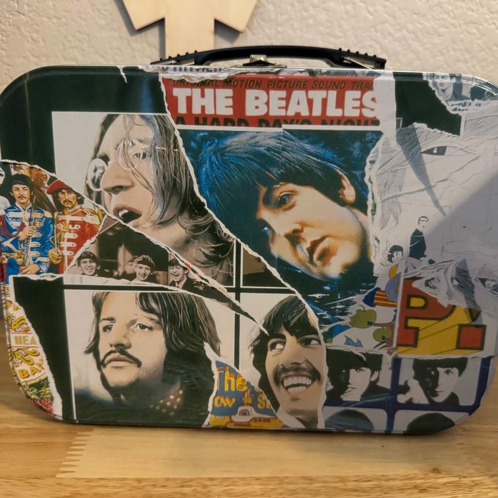 Beatles Metal Lunchbox NEW